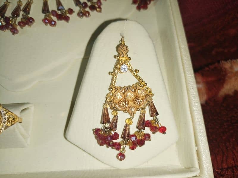 ORIGINAL Gold jewellery 1.25 Tola Set , 2 Ring , adha Tola Kanty alg 2