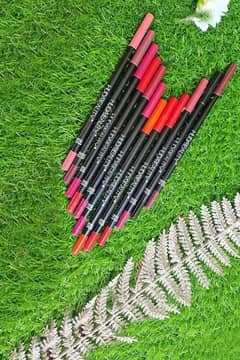 12 pics high pigmented Smudge proof lip pencils set.