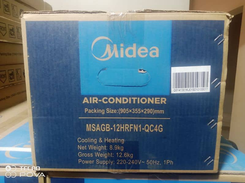 Midea 1.0 Ton Xtreme Save DC Inverter Heat & Cool Air Conditioner T3 0