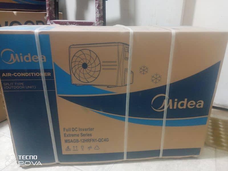 Midea 1.0 Ton Xtreme Save DC Inverter Heat & Cool Air Conditioner T3 4