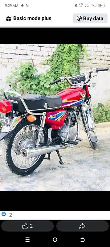 Honda cg 125cc bike for sale hy 2