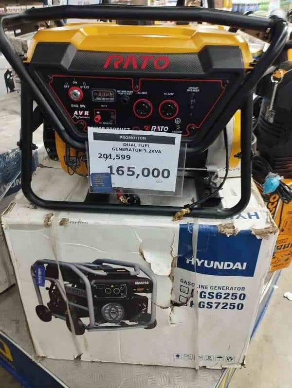 New Hyundai Rato Generator 3.2 kva 5