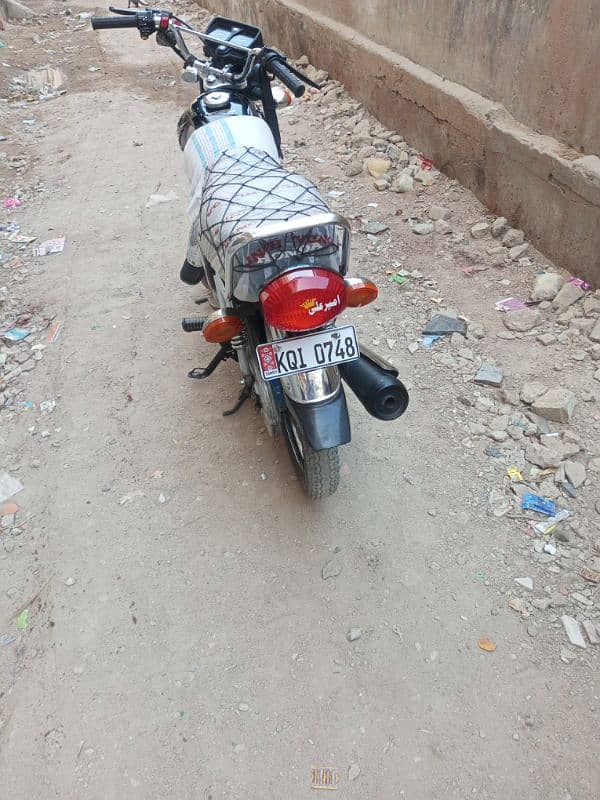 cg125 honda 2024 karachi num 4