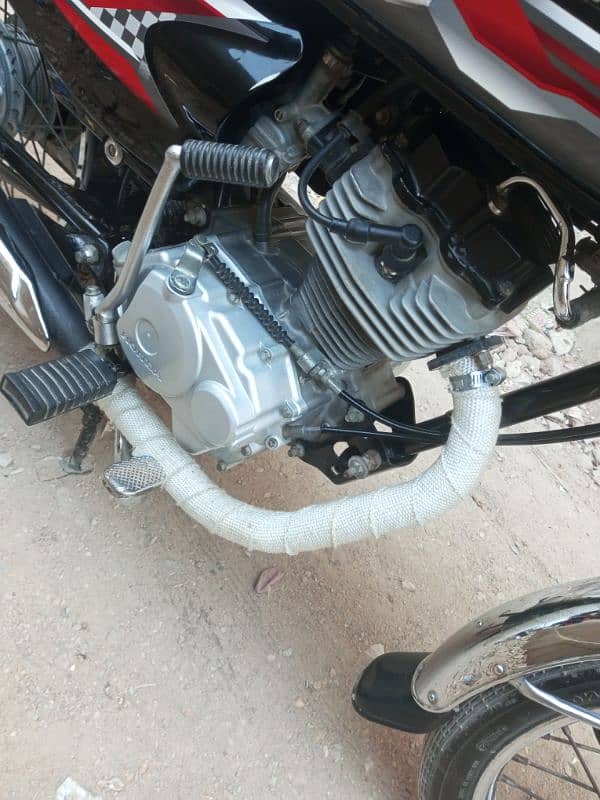 cg125 honda 2024 karachi num 9