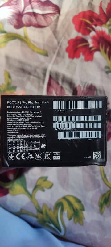 Poco X3 pro 8/256 10/10 condition 8