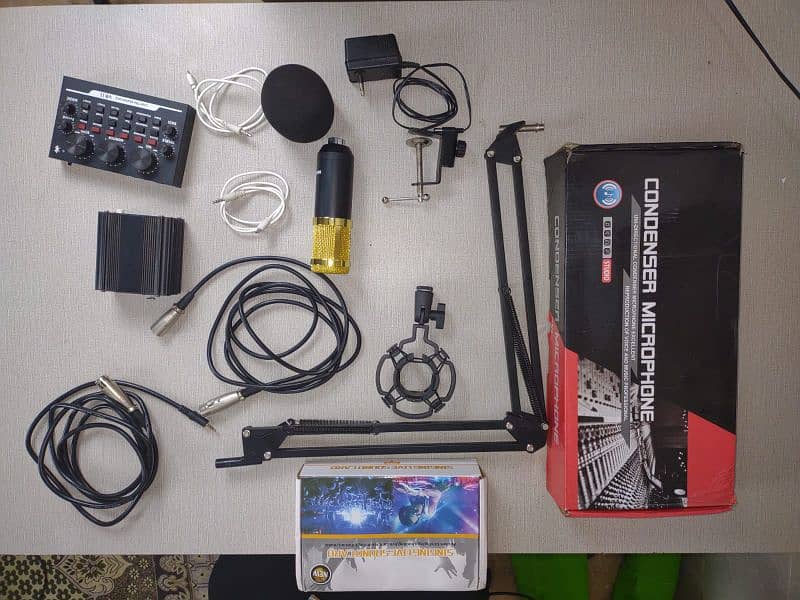 Bm800 condenser microphone full kit 5