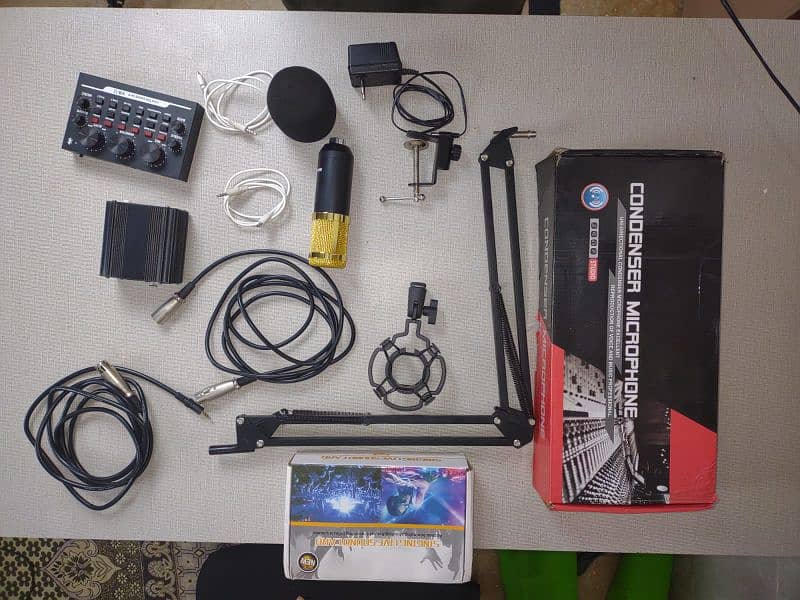 Bm800 condenser microphone full kit 6