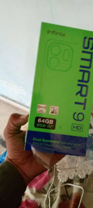 Infinix Smart 9 hd 4 64 sall an exchange  2 day use 3