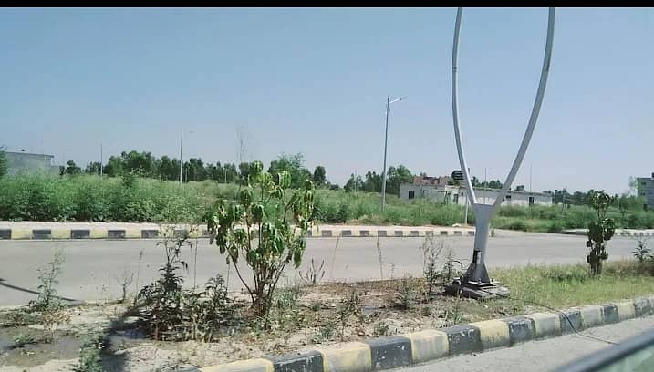 10 Marla Plot Available In Icon Life Mardan Urgent Sale 2