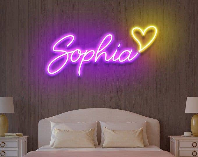 Acrylic sign, Neon Lights,Neon Sign ,3d sign board 0