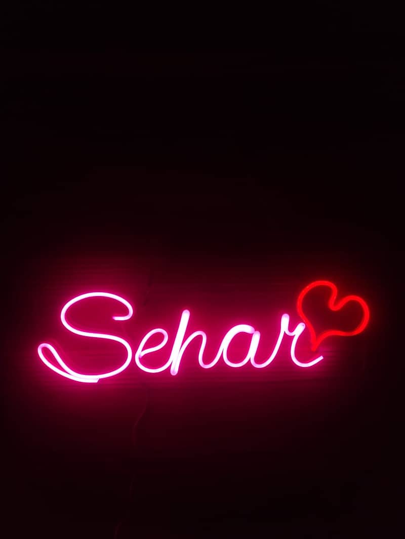 Acrylic sign, Neon Lights,Neon Sign ,3d sign board 12