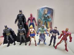 Marvel and DC Action figures for sale