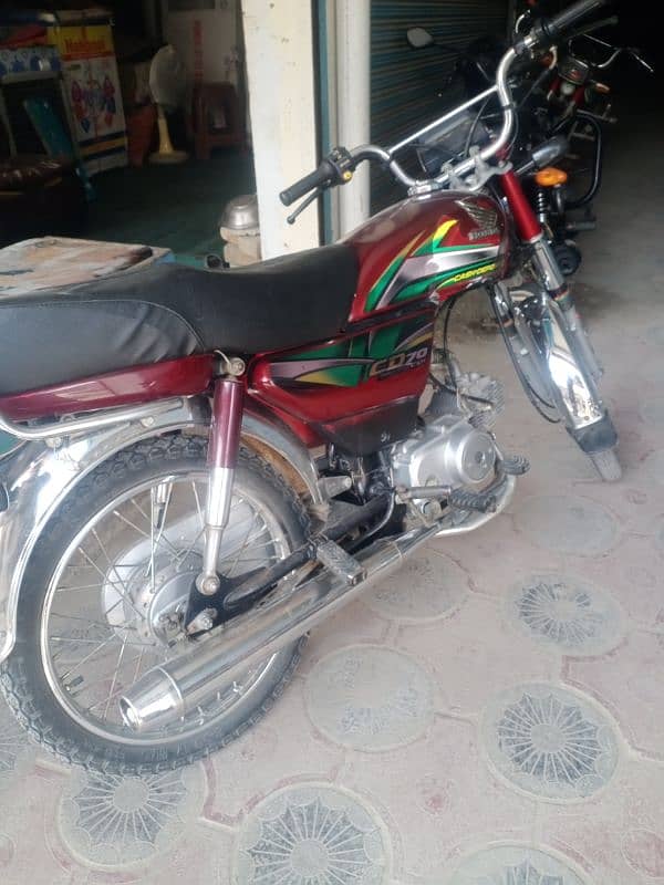 Honda CD 70 All Punjab 1