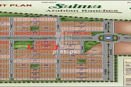 Saima Arabian Ranches Plot (120 Yard) 30 lakh installment paid