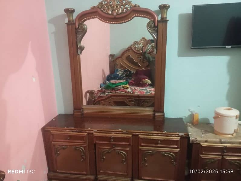 dressing table and one side bed table 1