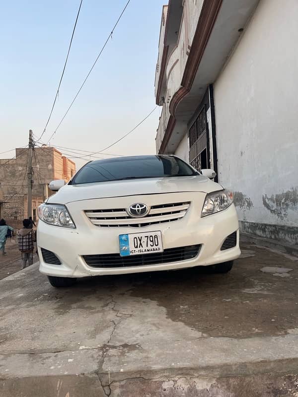 Toyota Corolla XLI 2010 Islamabad Nhmbr 0