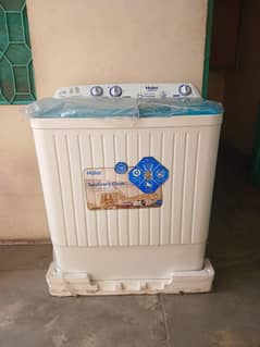 Urgent sale Haier washing machine twin tub Dryer