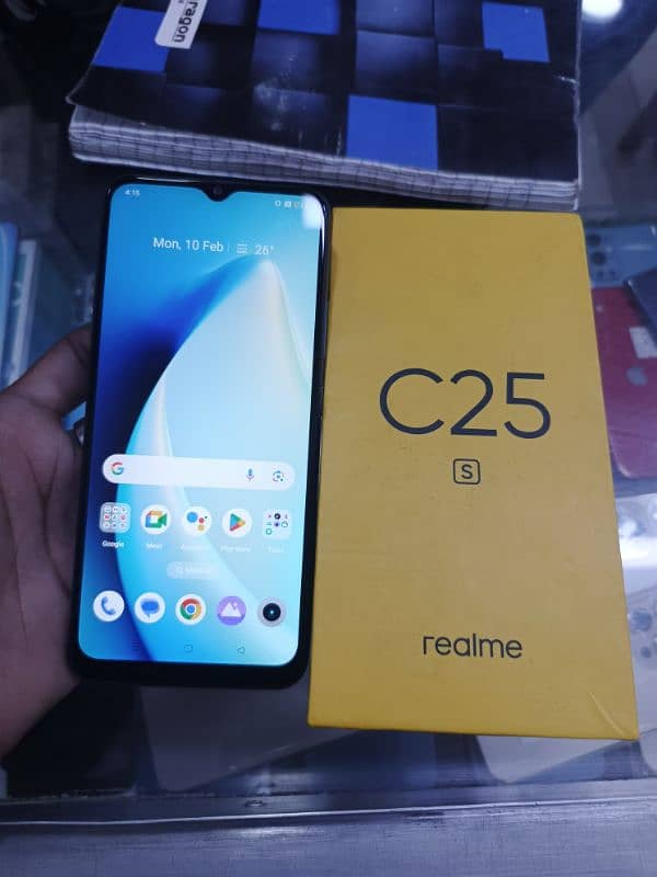 Realme C25s 4GB RAM 128GB ROM Pta Official Approved 1