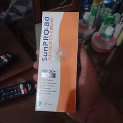 SunPRO-80 SPF 50+ Sunblock Cream (New) – Rs. 1050