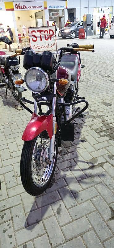 yamaha yb125z 2