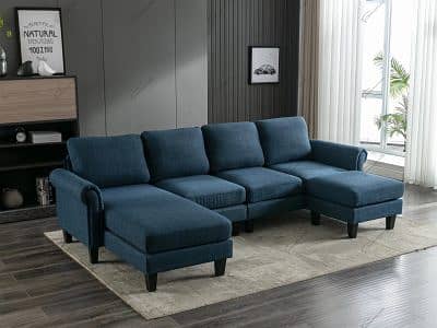 Sofa Set - L Shape Sofa -5 Seater Sofa - 6 Seater Sofa - 15k Per Seat 2