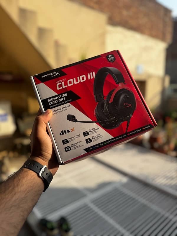 Hyperx Cloud 3 Open Box New 0