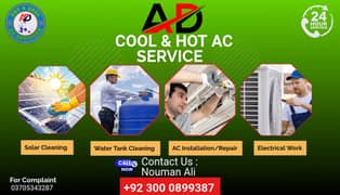 Water Tank cleaning | fridge repair near me | Ac Service in Lahore