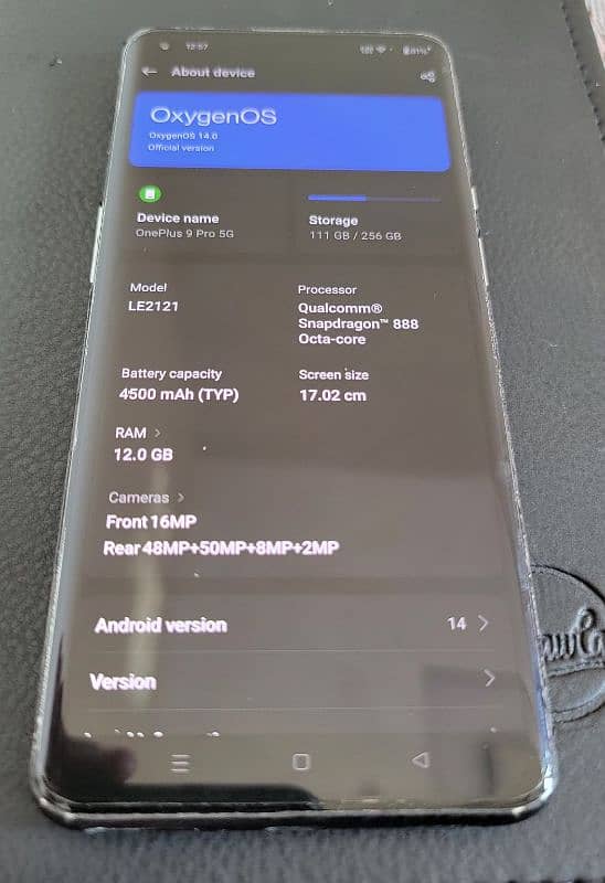 oneplus 9 pro 12/256GB 0