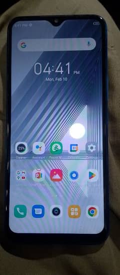 Infinix hot 10s all ok no open repair 6Ram 128 memory