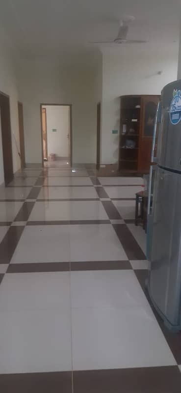 One kanal upper portion 1st floor in GECHS is available for rent. 1