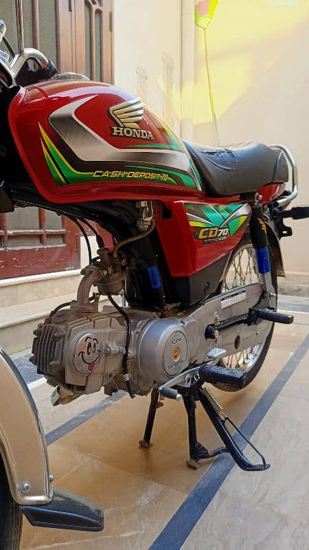 Honda CD 70. . . lush condition Hub converted to 2025 model 1