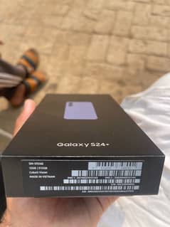 Box packed S24+ 512gb