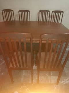 Dinning Table with 6 Chairs