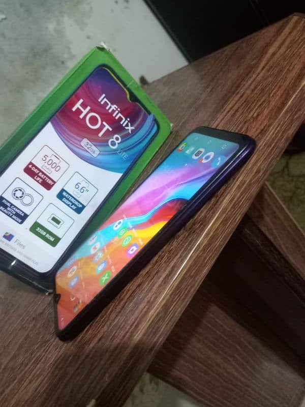 Infinix hote 8 lite with box PTA approved 4