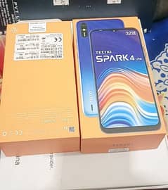 TECHNO SPARK 4 LITE BOX. .