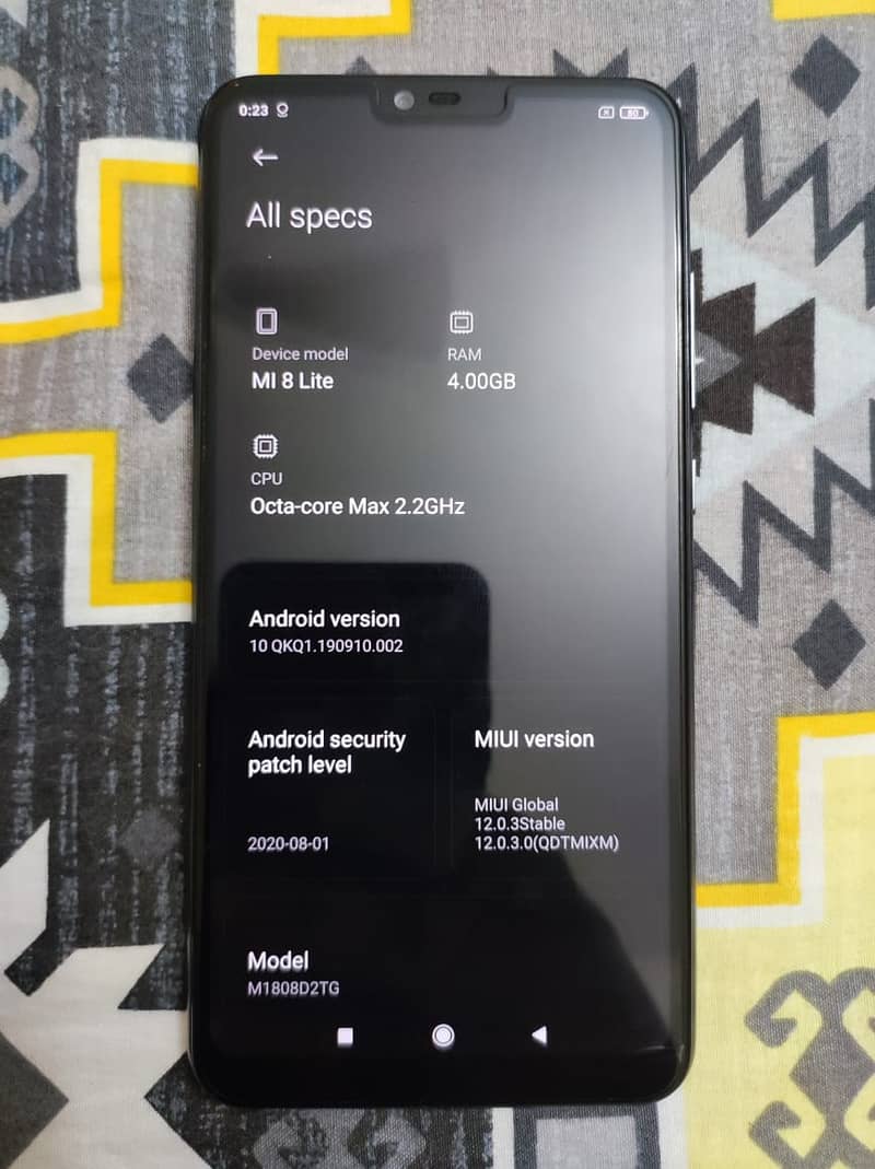 Xiaomi Mi 8 Lite ( Midnight Black ) Urgent Sale. 4