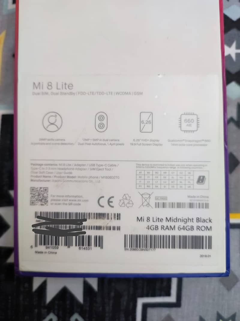 Xiaomi Mi 8 Lite ( Midnight Black ) Urgent Sale. 12