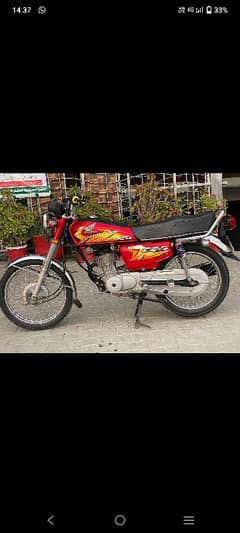 Honda CG125 for sale in lush condition