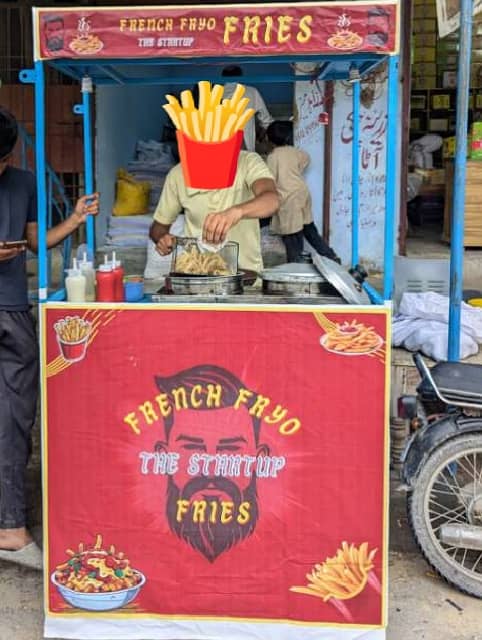 French Fries Stall with complete Accessories 3