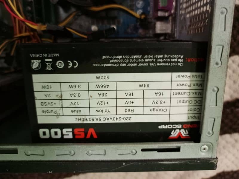 i7 3rd gen 1tb 12gb RAM good condition branded custom gaming PC CPU 4