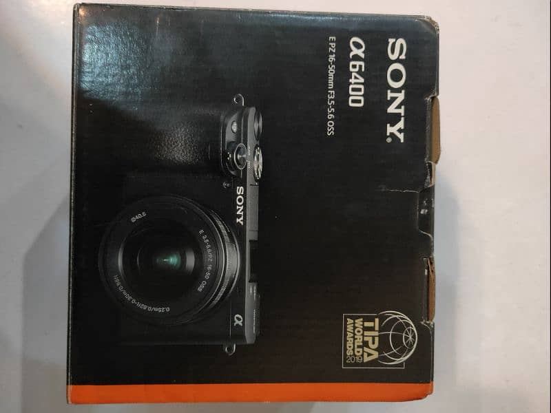 Sony a6400 with kit lense 16-50mm with box 1