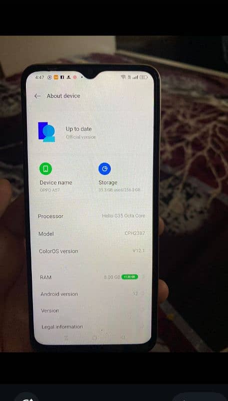 Oppo A57 8Gb 256Gb available for sale. 0