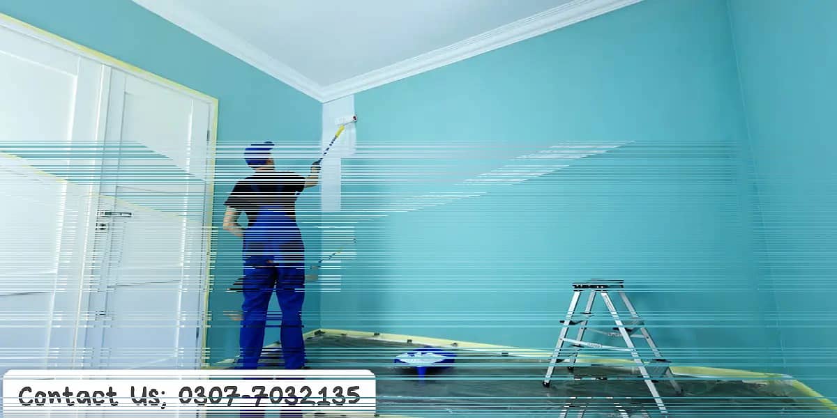 House Paint service / All paint service in Lahore 4