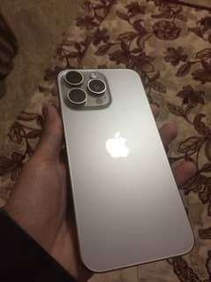 iPhone 15 Pro Max LLA/JV/512GB Natural Titanium 9.5/10 Cond. With Box.