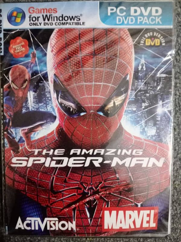 3 Pc games amazing spiderman,naruto and Batman 2