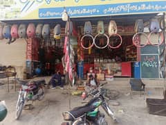 Bike spare parts shop for sale