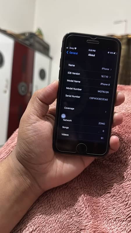 iphone 8 64GB Pta Approved + exchange possible 0