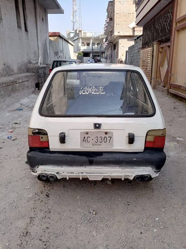 Suzuki Mehran VX 1992 model or sale 0,3,4,1,9,6,1,1,5,1,7 1