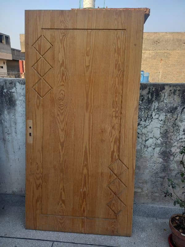 wooden door 0