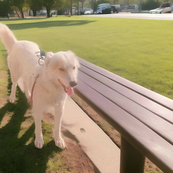 Dogs, Pretty little dog in pure white color 3